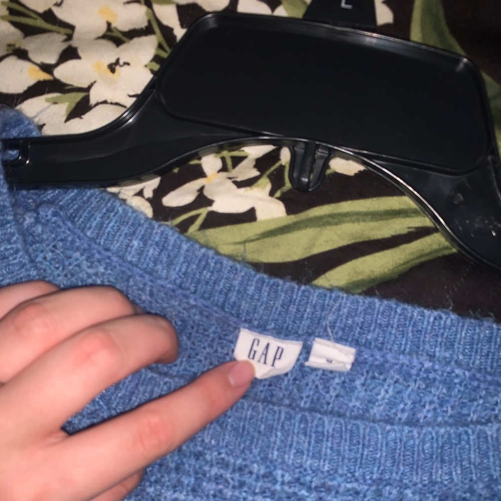 Blue Knit Sweater